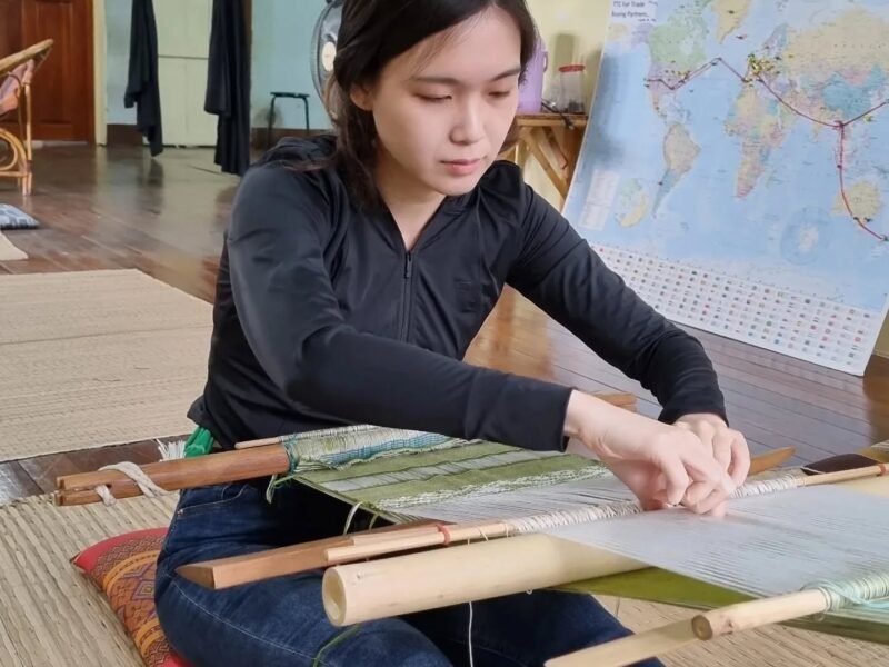 Hill Tribe Weaving Class Chiang Mai